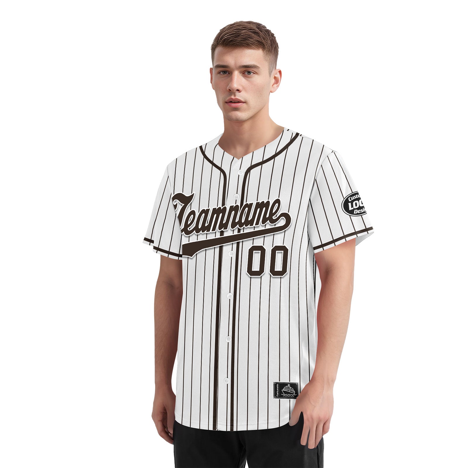 Custom Stripe Fashion Personalized Authentic Baseball Jersey BSBJ01-E025078-9