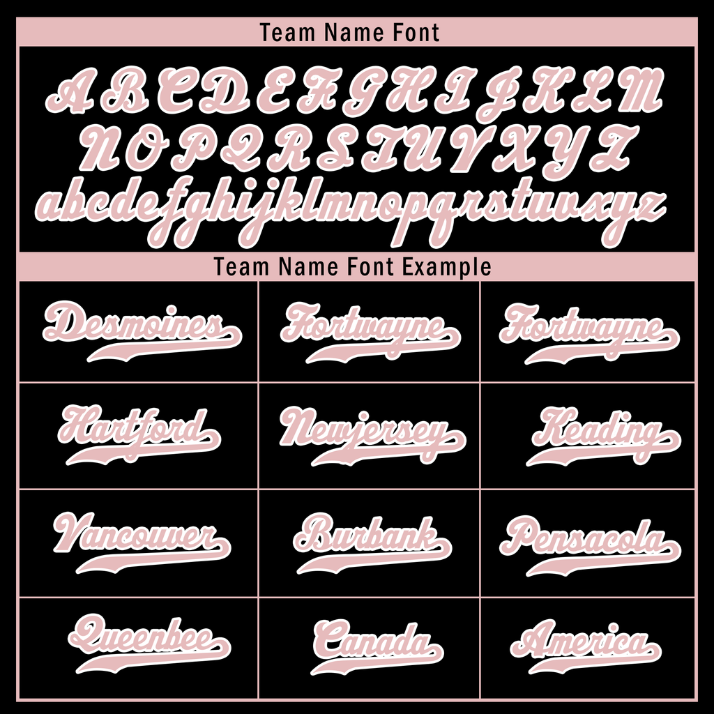 Custom Black Pink Raglan Sleeves Personalized Authentic Baseball Jersey BSBJ01-D017197