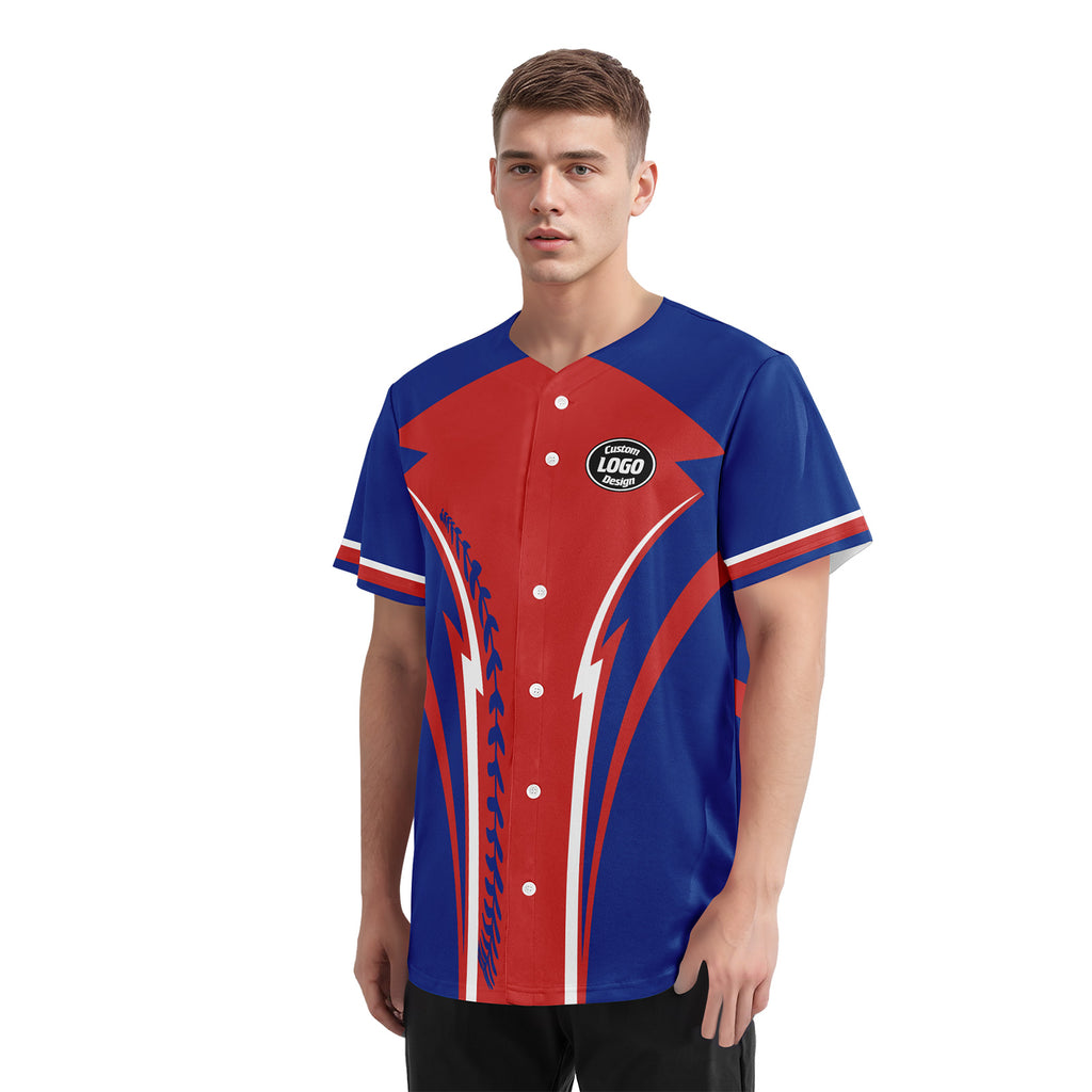 Custom Personalized Authentic Baseball Jersey BSBJ01-E023019-6