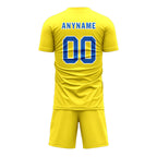 Custom Yellow Soccer Sets Jersey Personalized SCJ101-D28024