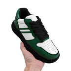 Custom Green White New York Shoes Personalized Sneaker FN032-D020389-28