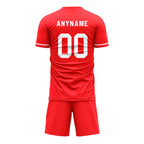 Custom Red Soccer Sets Jersey Personalized SCJ101-D28023