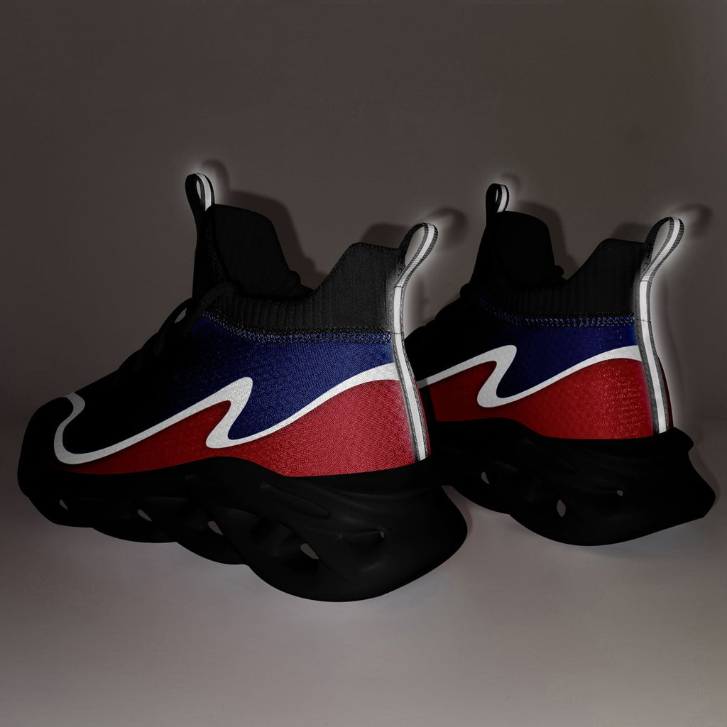 Custom Blue Red Maxsoul Shoes Personalized Sneaker FN030A-E020011-17