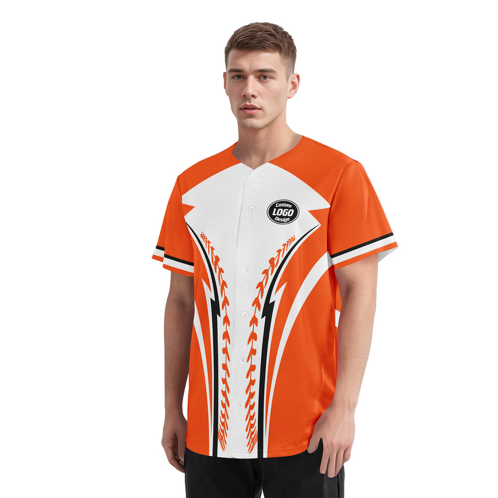 Custom Personalized Authentic Baseball Jersey BSBJ01-E023019-24
