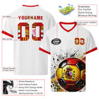 Custom Spain 2026 World Cup Football Shirt Customized Soccer Jersey for Fans Add Your Name & Number FZ190-F025072-4