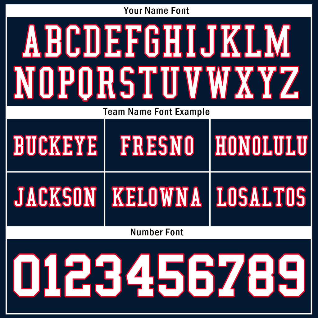 Custom Dark Blue Houston Personalized Authentic Football Jersey FBJ02-E0601-12