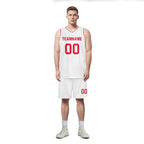 Custom White Classic Style Sports Uniform Basketball Jersey BBJ01-D020105-16