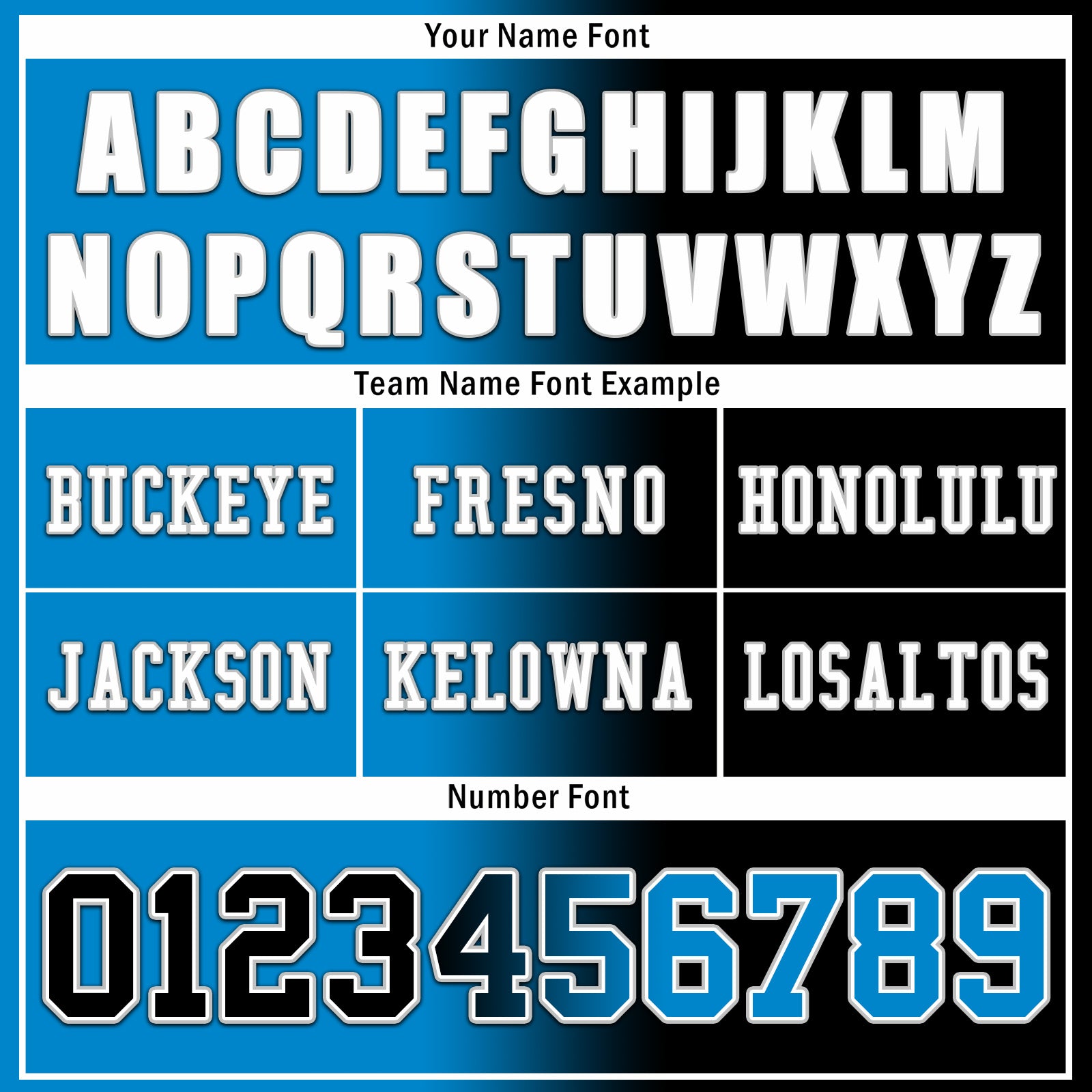 Custom Blue Black North Carolina Personalized Authentic Football Jersey FBJ02-D028017-3