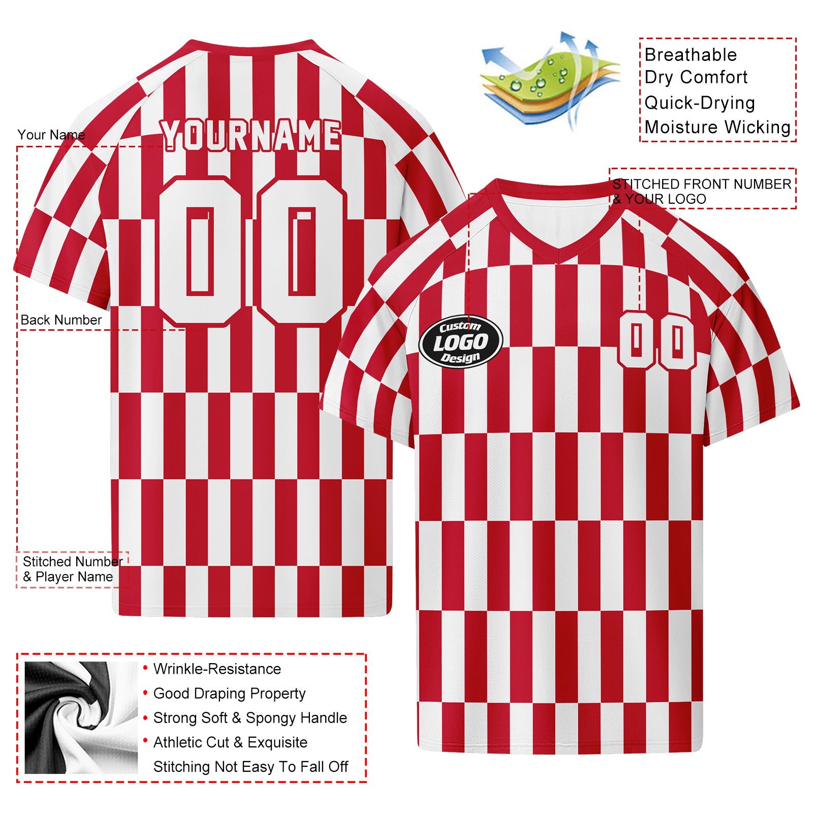 Custom Austria 2026 World Cup Football Shirt Customized Soccer Jersey for Fans Add Your Name & Number FZ190-F027102-1