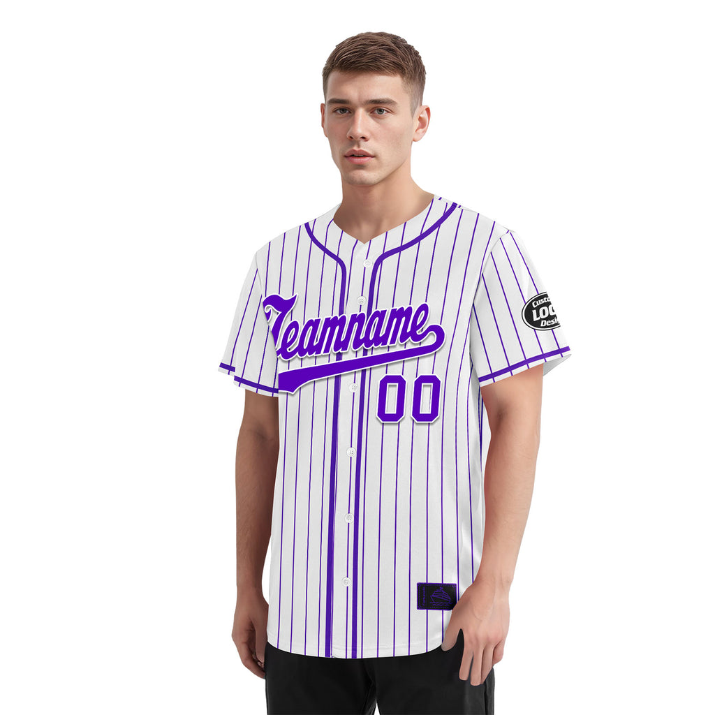 Custom Stripe Fashion Personalized Authentic Baseball Jersey BSBJ01-E025078-4