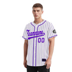 Custom Stripe Fashion Personalized Authentic Baseball Jersey BSBJ01-E025078-4