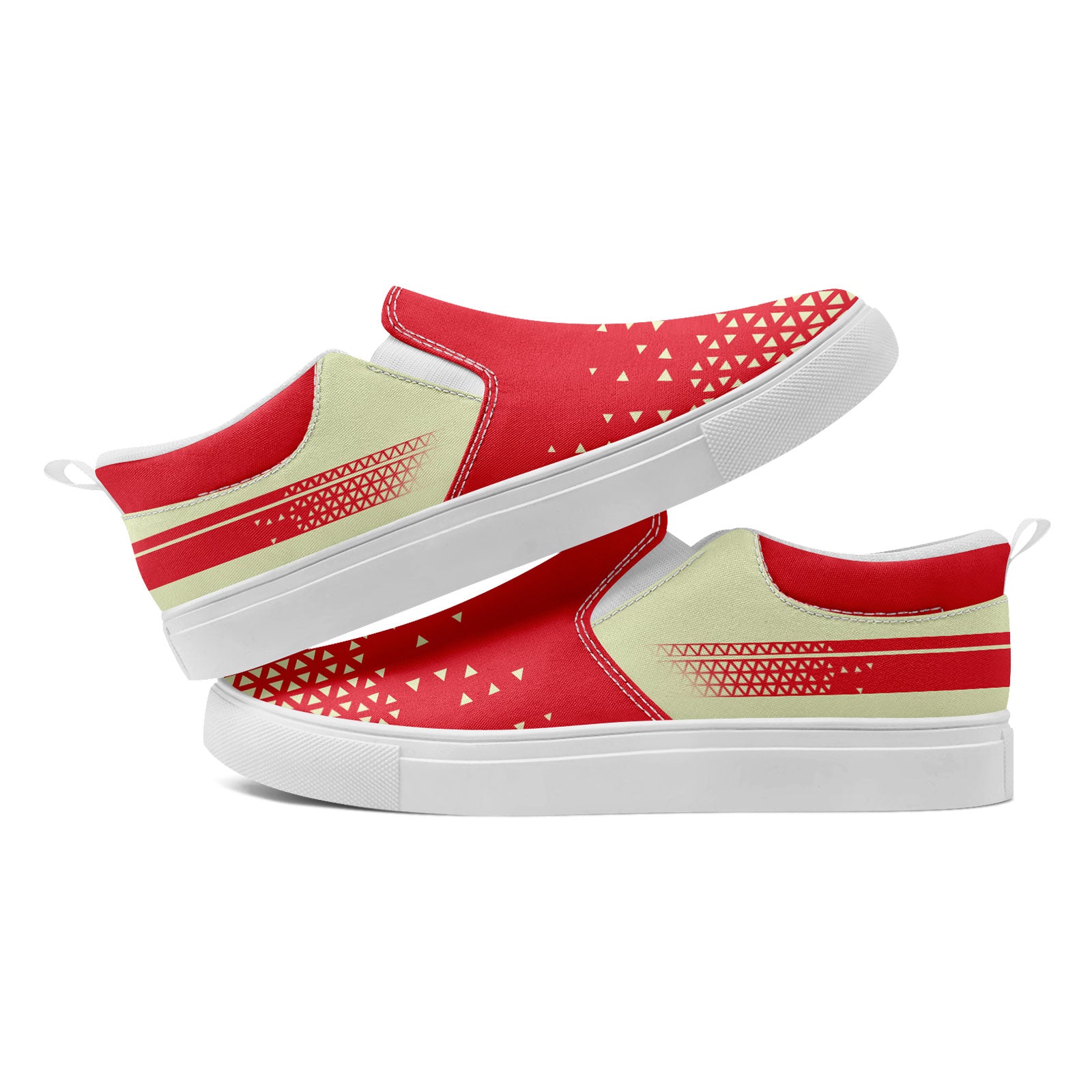 Custom Canvas Sneakers Personalized Slip On Shoes FN071-E023042-9
