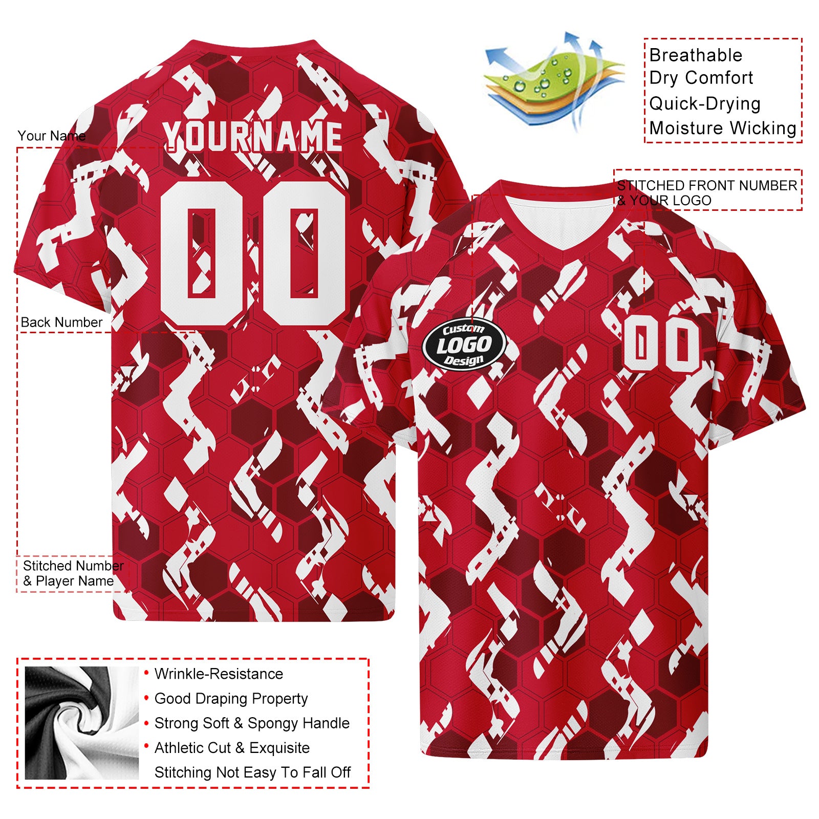 Custom Austria 2026 World Cup Football Shirt Customized Soccer Jersey for Fans Add Your Name & Number FZ190-F027102-3