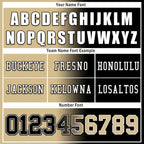 Custom Black Yellow Louisiana Personalized Authentic Football Jersey FBJ02-D028017-10