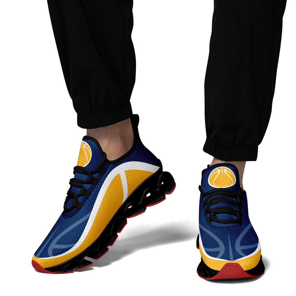 Custom Blue Yellow Maxsoul Shoes Personalized Sneaker FN003XD-D020391-4