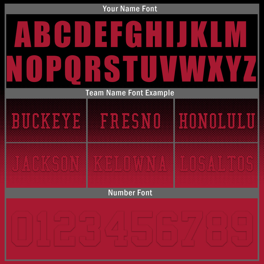 Custom Red Black Atlanta Football Jersey and Hat Combo Offer Personalized Combo ZH-D020326-3