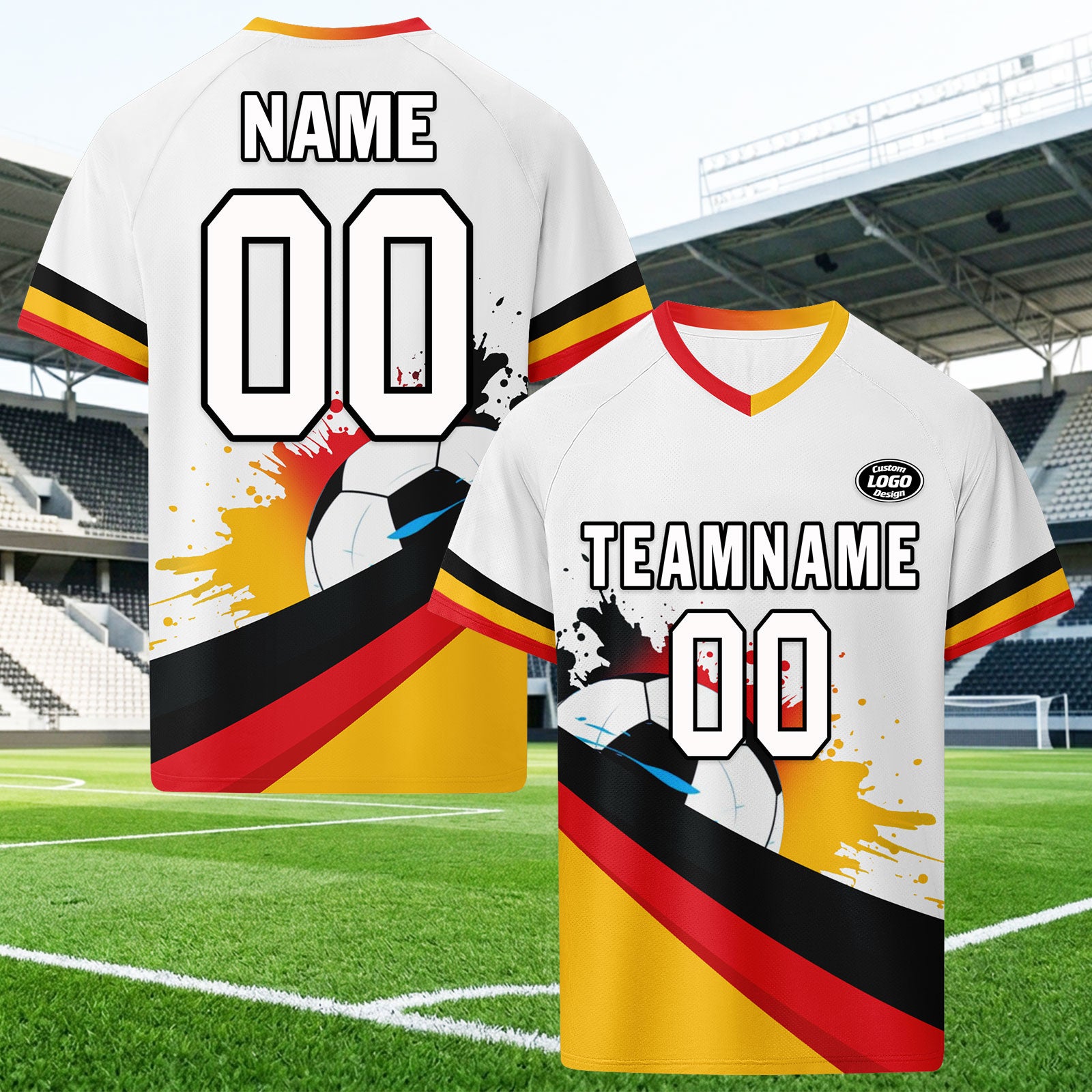 Custom Germany 2026 World Cup Football Shirt Customized Soccer Jersey for Fans Add Your Name & Number FZ190-F028093-1
