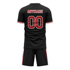 Custom Black Soccer Sets Jersey Personalized SCJ101-D28025