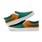 Custom Canvas Sneakers Personalized Slip On Shoes FN071-E023042-6