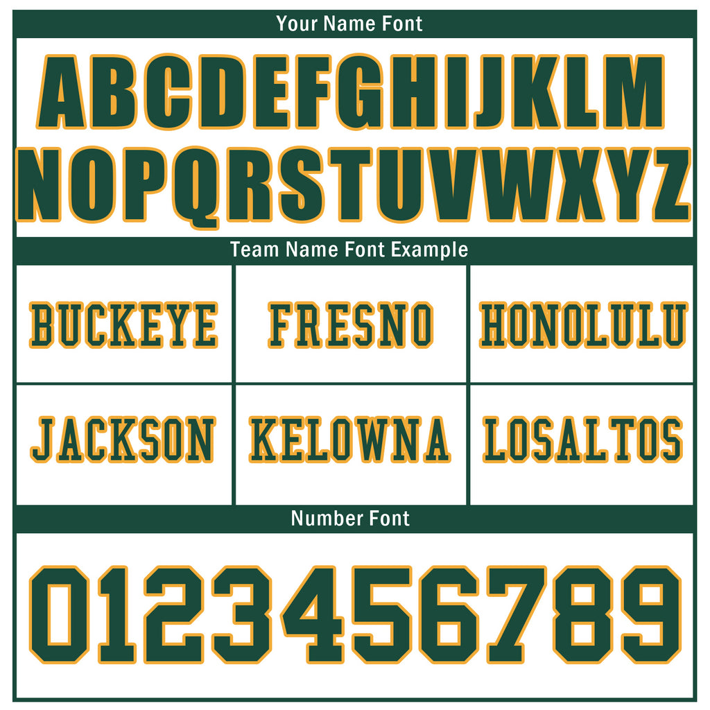 Custom White Green Wisconsin Personalized Authentic Football Jersey FBJ02-D020256-7