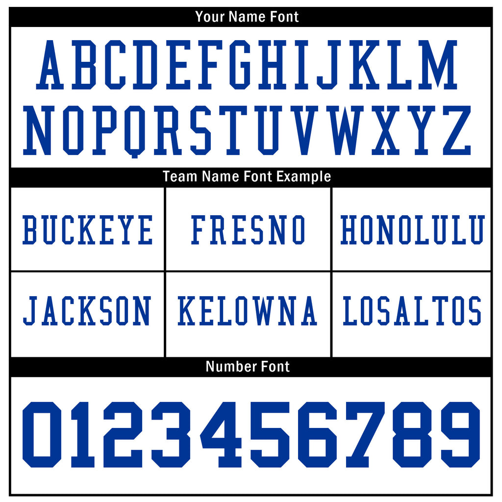 Custom White Yellow Blue Los Angeles Personalized Authentic Football Jersey FBJ02-E0601-9