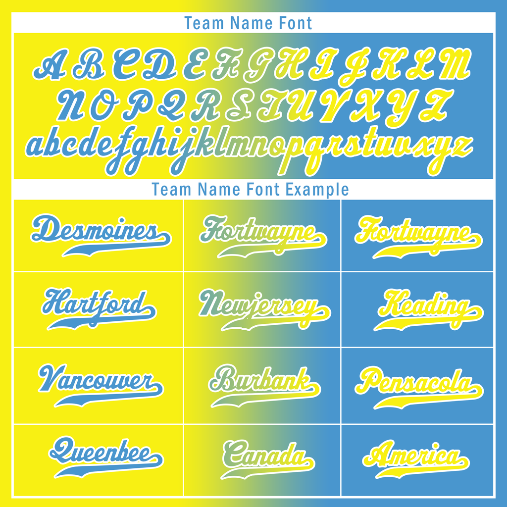 Custom Yellow Blue Gradient Fashion Personalized Authentic Baseball Jersey BSBJ01-D0a7aa0