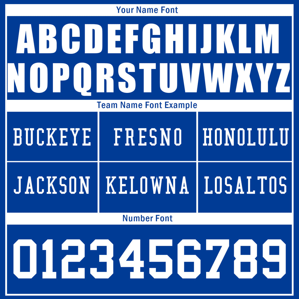 Custom Royal Indianapolis Personalized Authentic Football Jersey FBJ02-D020256-26