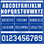 Custom Royal Indianapolis Personalized Authentic Football Jersey FBJ02-D020256-26