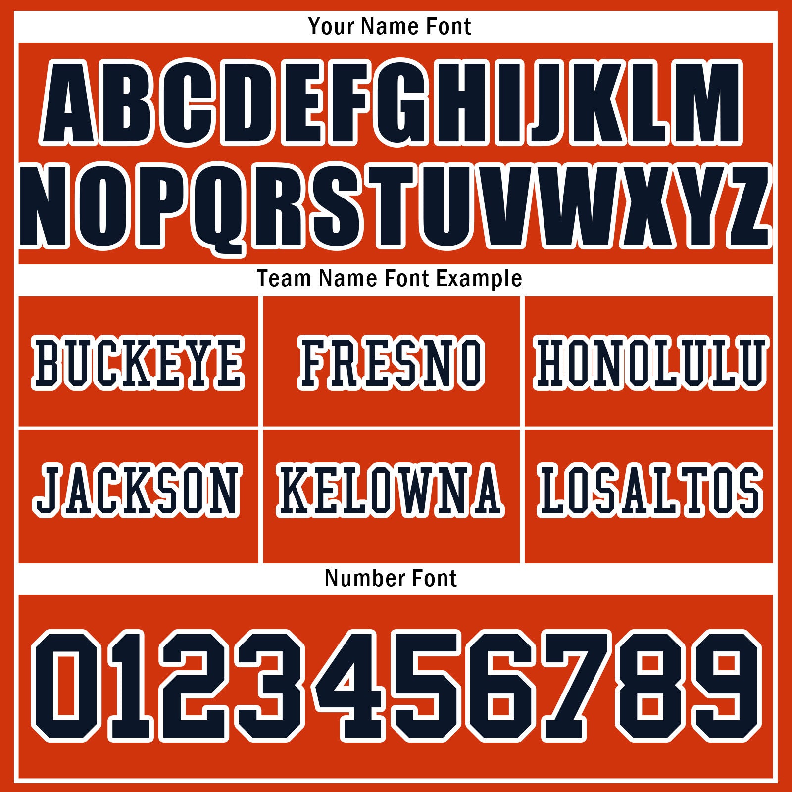 Custom Orange Chicago Personalized Authentic Football Jersey FBJ02-D025033-7