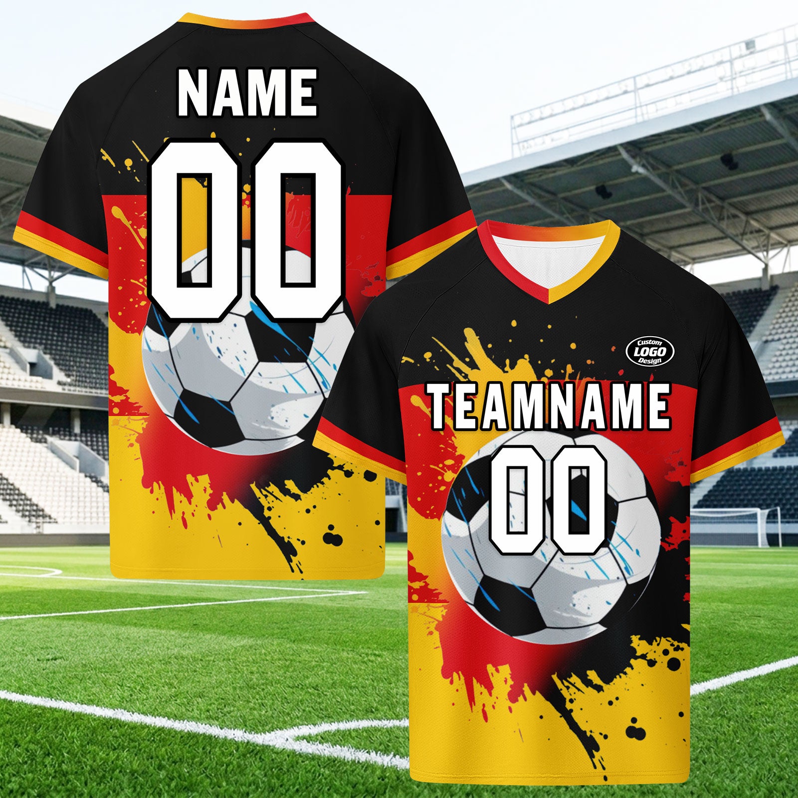 Custom Germany 2026 World Cup Football Shirt Customized Soccer Jersey for Fans Add Your Name & Number FZ190-F028093-4