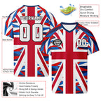 Custom England 2026 World Cup Football Shirt Customized Soccer Jersey for Fans Add Your Name & Number FZ190-F023109-15