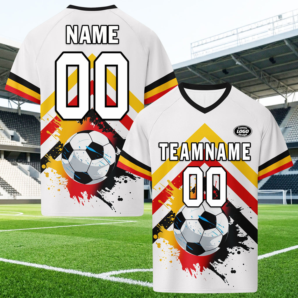 Custom Germany 2026 World Cup Football Shirt Customized Soccer Jersey for Fans Add Your Name & Number FZ190-F028093-3