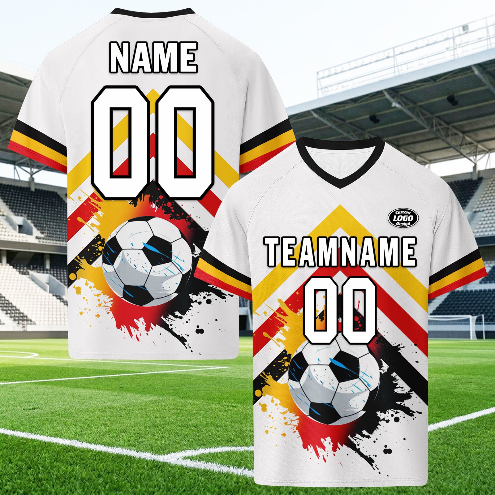 Custom Germany 2026 World Cup Football Shirt Customized Soccer Jersey for Fans Add Your Name & Number FZ190-F028093-3