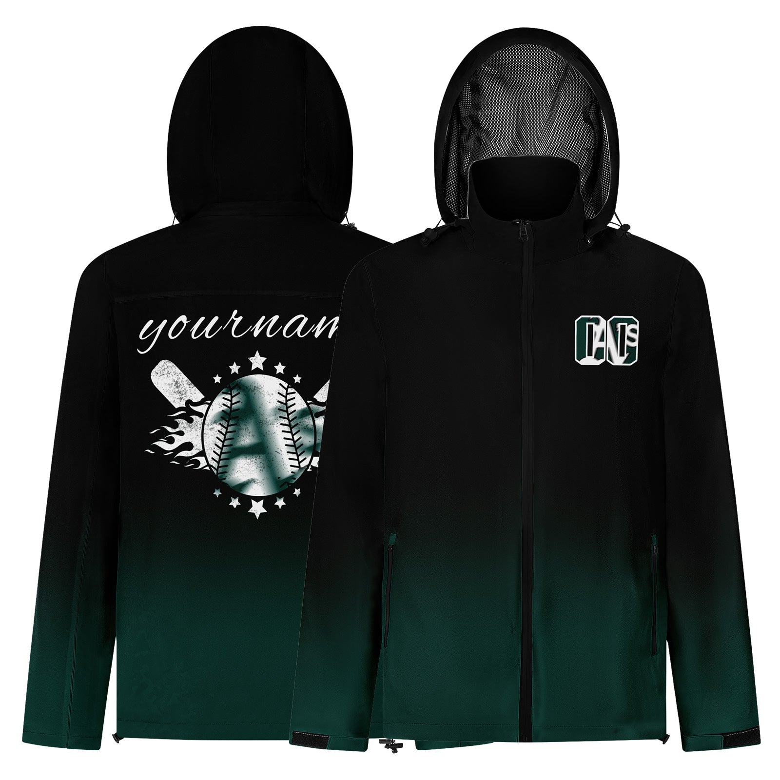 Custom Baseball Outerwear and Hat Combo Offer Personalized Combo ZH-E025020-2