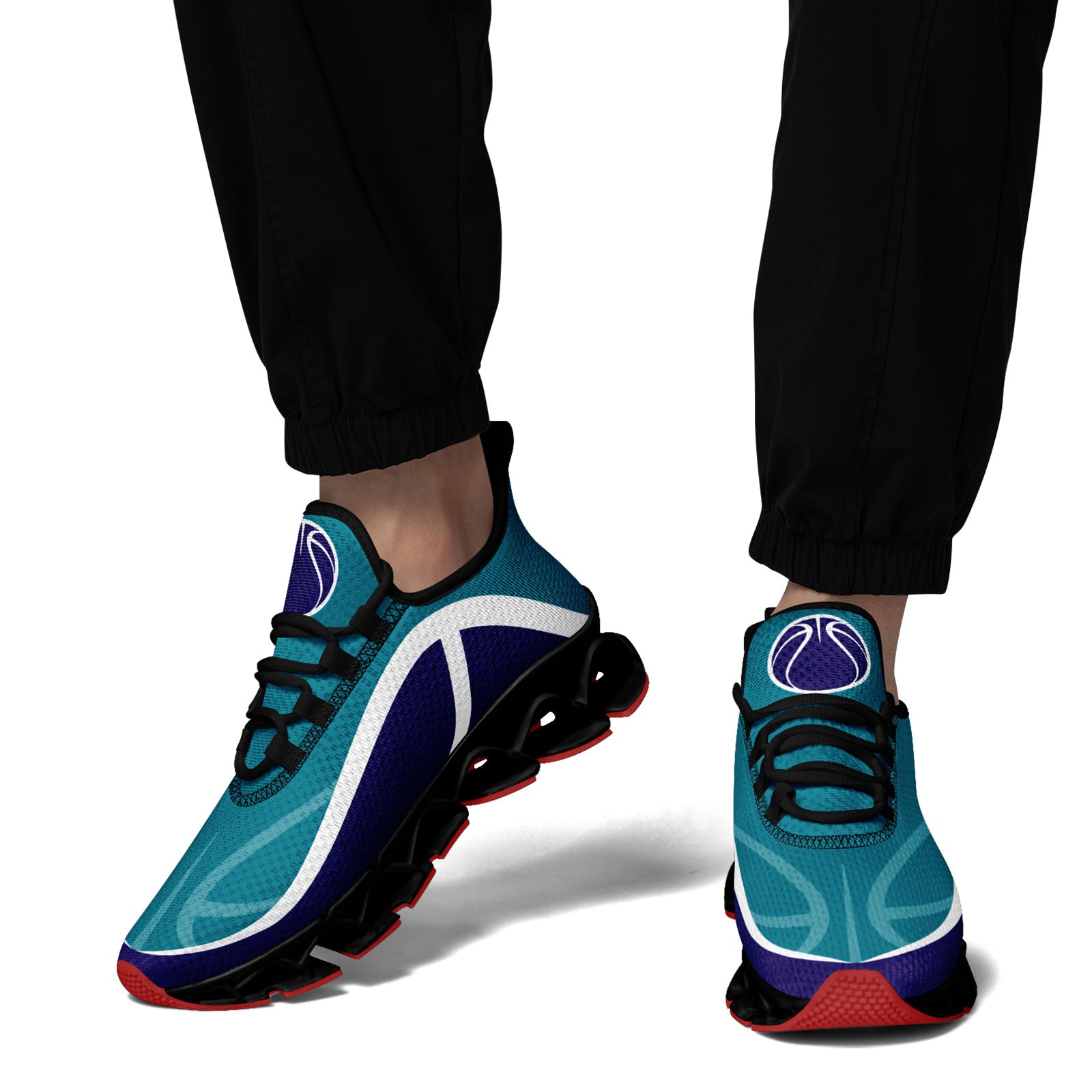 Custom Blue Maxsoul Shoes Personalized Sneaker FN003XD-D020391-5