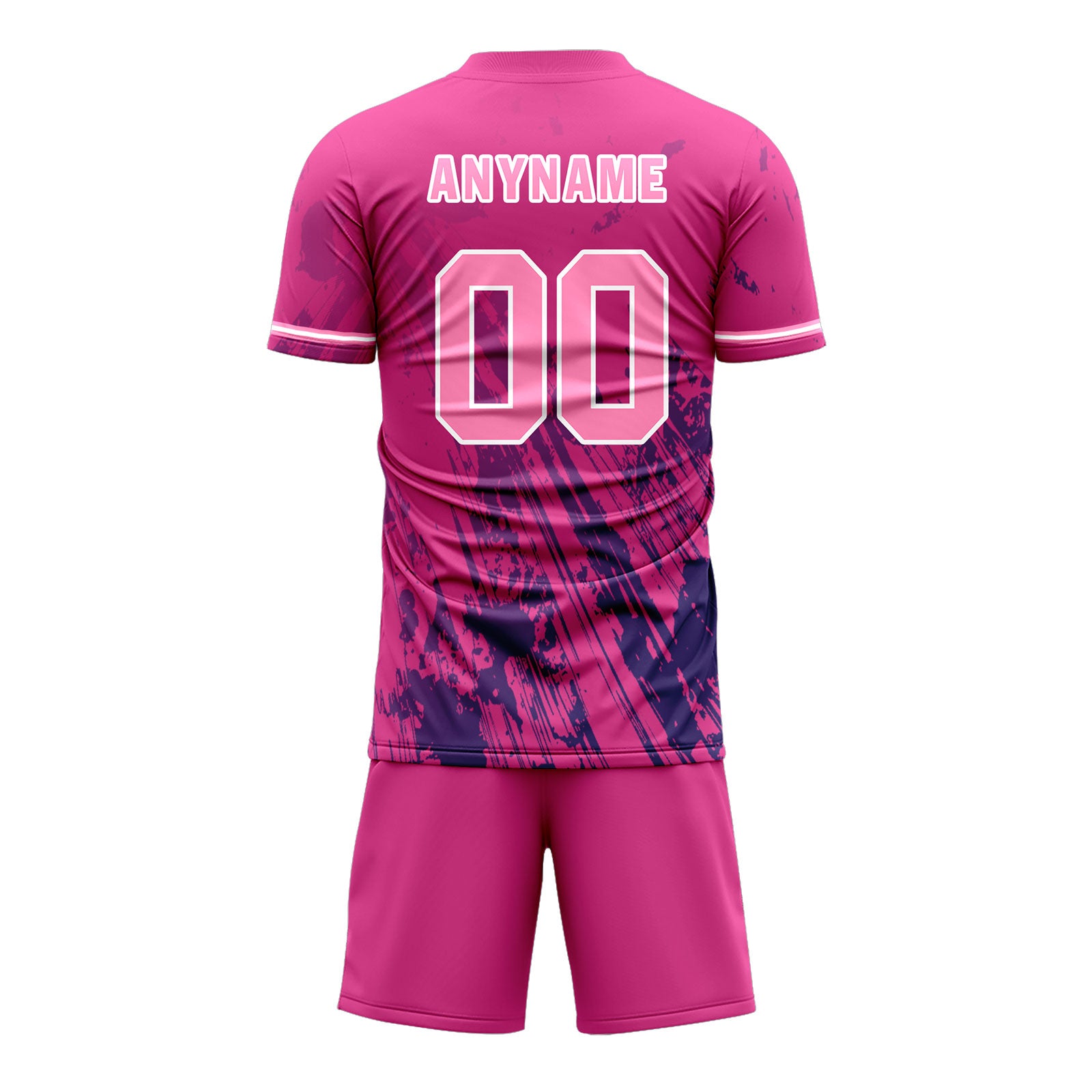 Custom Pink Soccer Sets Jersey Personalized SCJ101-D28034