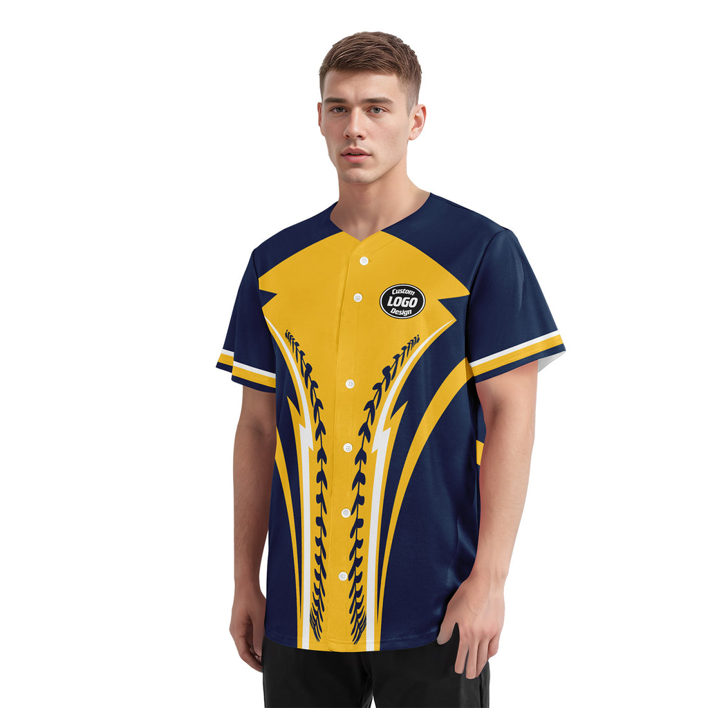Custom Personalized Authentic Baseball Jersey BSBJ01-E023019-17