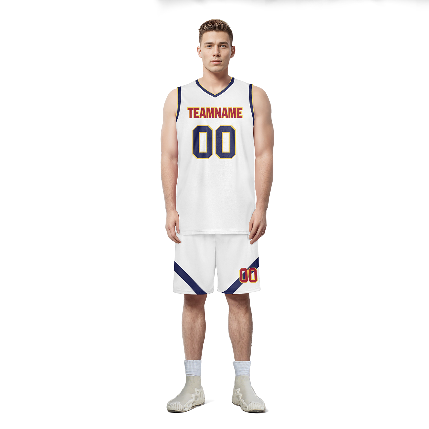 Custom White Classic Style Sports Uniform Basketball Jersey BBJ01-bd0a70c0