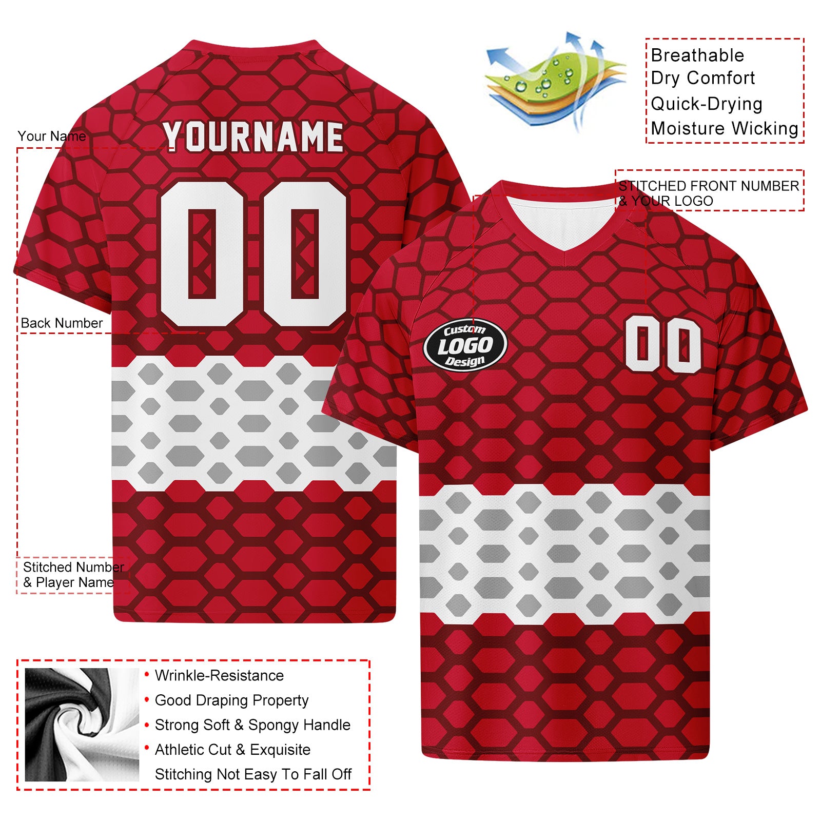 Custom Austria 2026 World Cup Football Shirt Customized Soccer Jersey for Fans Add Your Name & Number FZ190-F027102-6