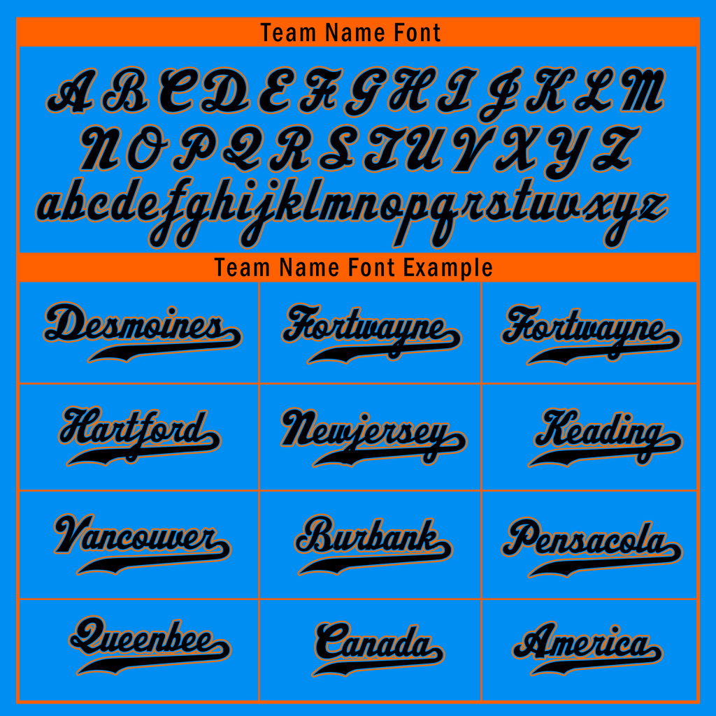 Custom Blue Orange Raglan Sleeves Personalized Authentic Baseball Jersey BSBJ01-D017210