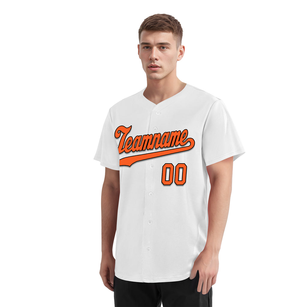 Custom White World Cancer Day Personalized Authentic Baseball Jersey BSBJ01-E06020-15