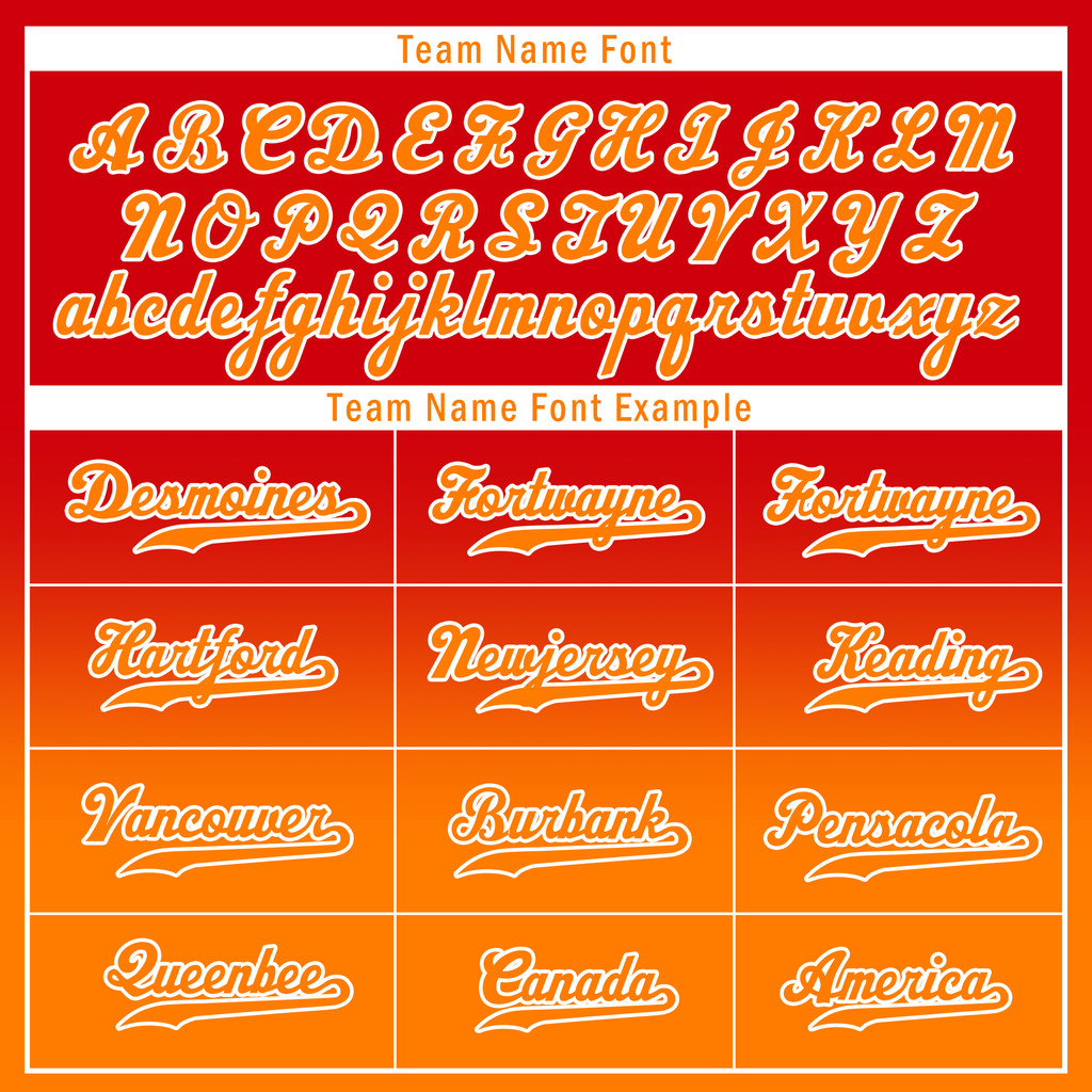 Custom Red Orange Fade Fashion Personalized Authentic Baseball Jersey BSBJ01-D0a70df