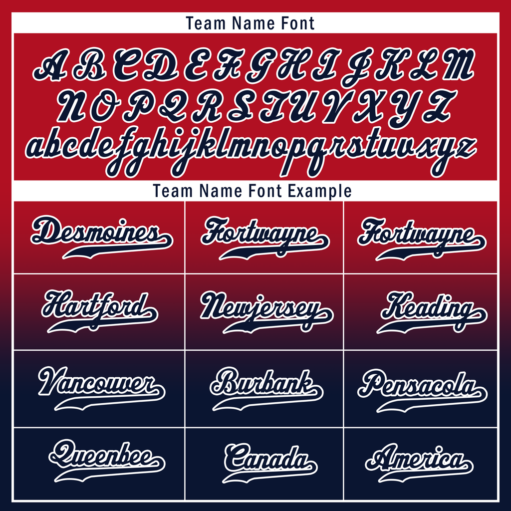 Custom Red Blue Fade Fashion Personalized Authentic Baseball Jersey BSBJ01-D0a70bc