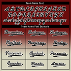 Custom Red Grey Fade Fashion Personalized Authentic Baseball Jersey BSBJ01-D0a70fa