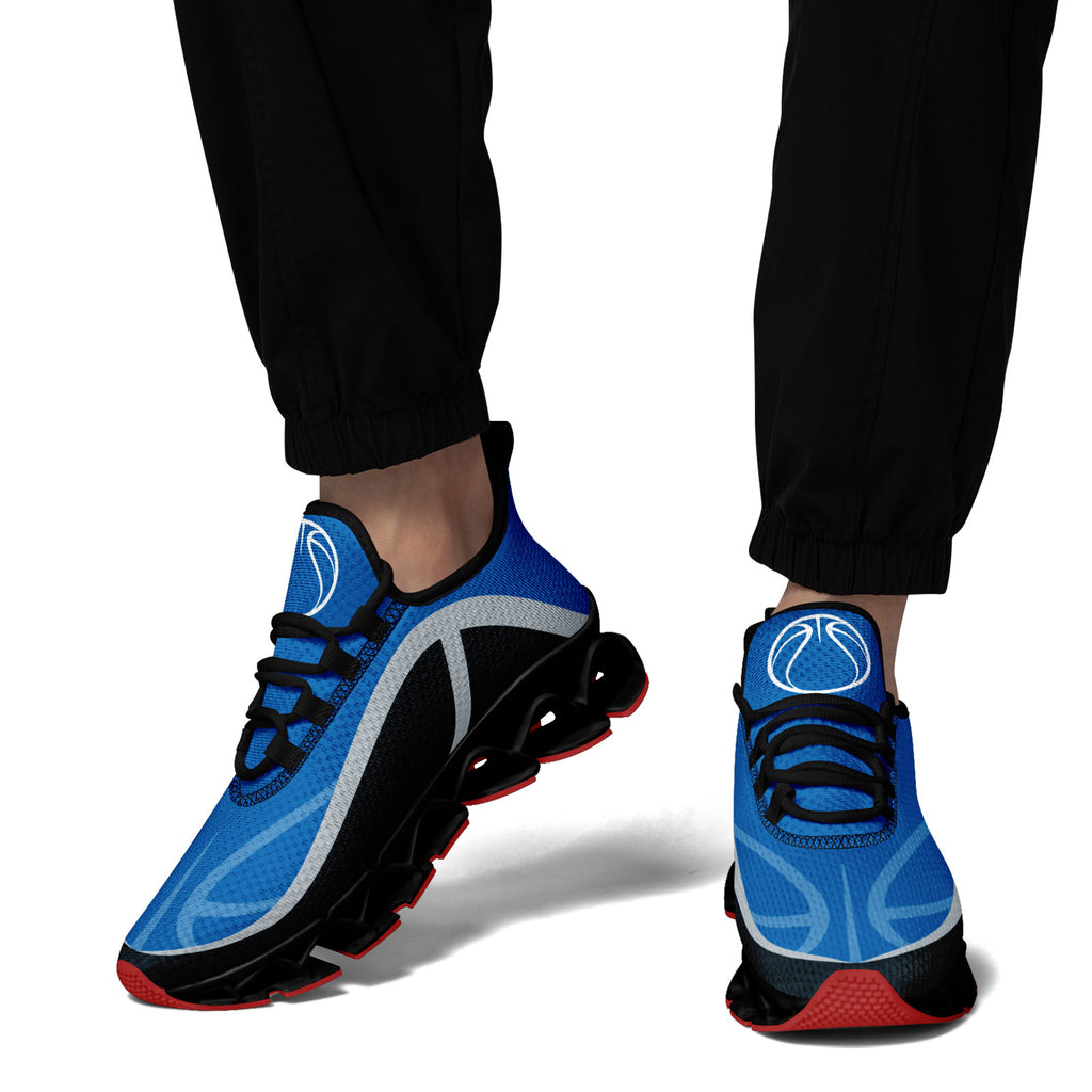 Custom Blue Black Maxsoul Shoes Personalized Sneaker FN003XD-D020391-9