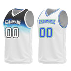 Custom Gradient Blue White Minnesota City Edition Personalized Reversible Basketball Set Sports Basketball Jersey BBJ01R-D0610-18