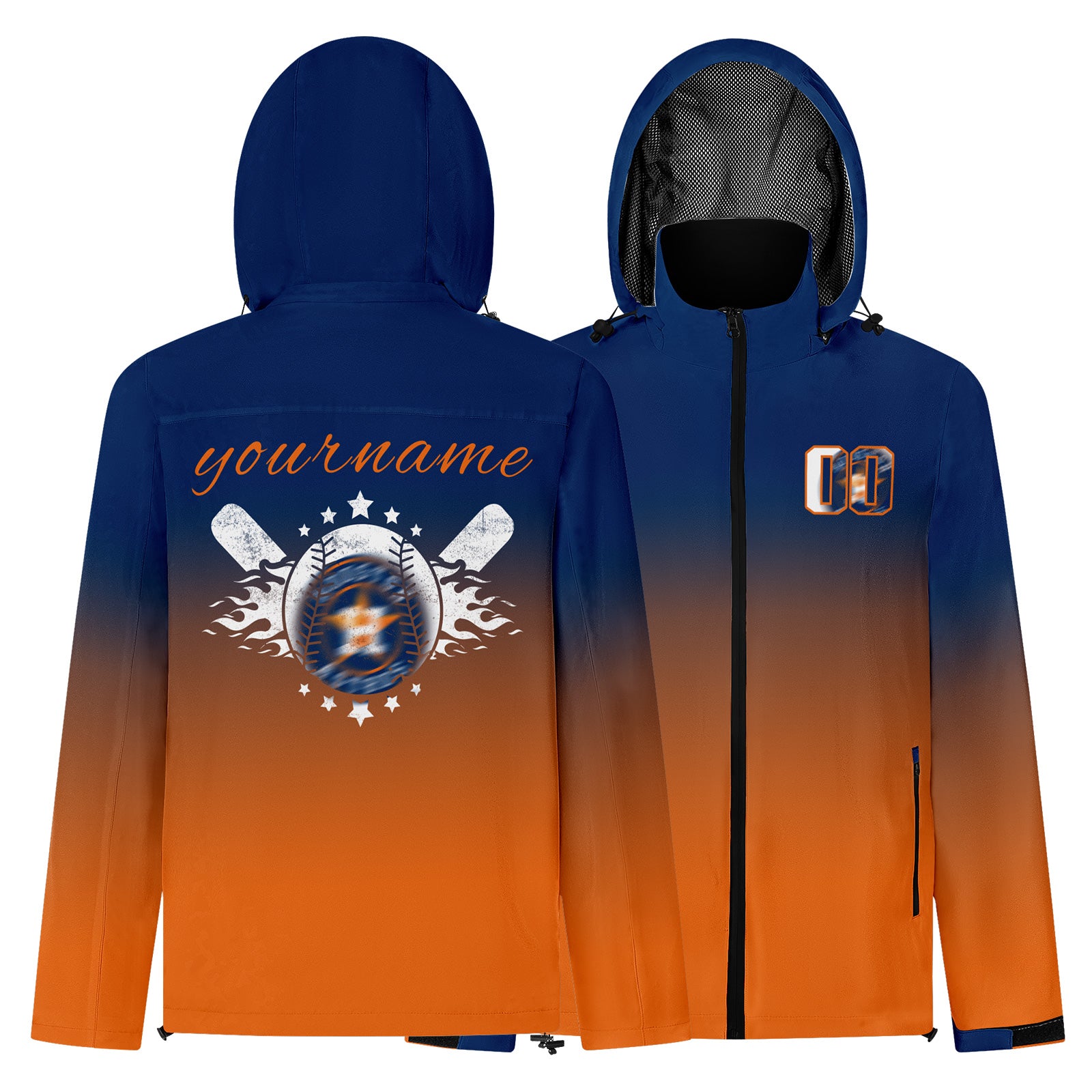 Custom Baseball Outerwear and Hat Combo Offer Personalized Combo ZH-E025020-12