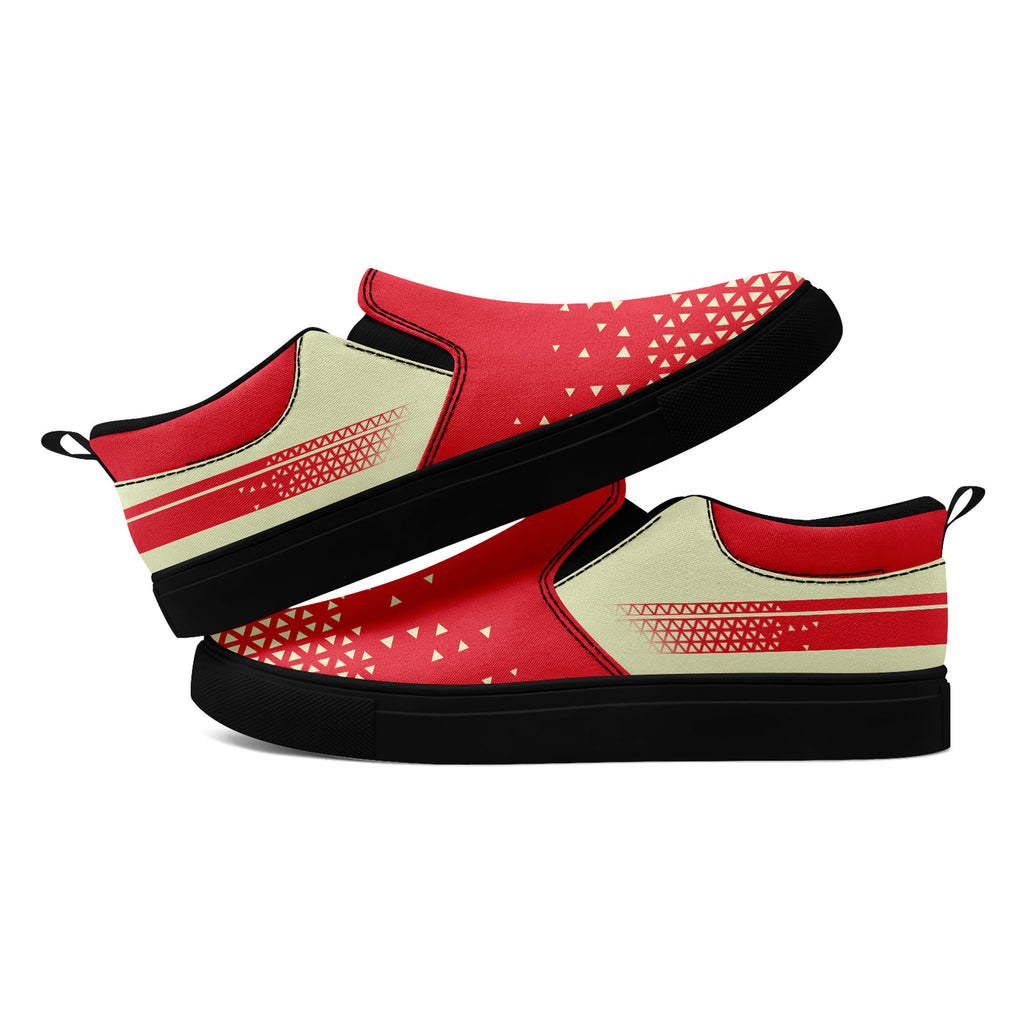 Custom Canvas Sneakers Personalized Slip On Shoes FN071-E023042-9