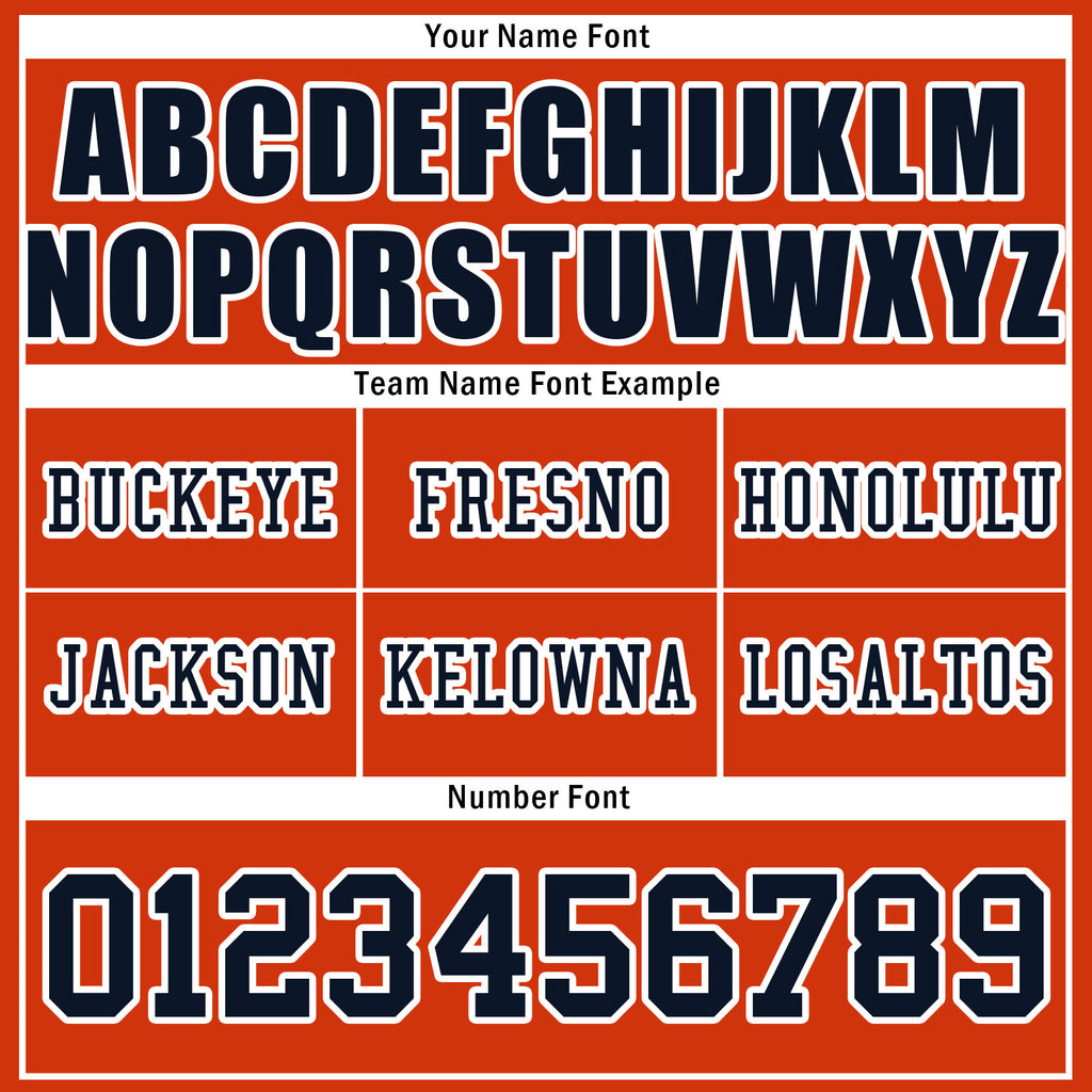 Custom Orange Chicago Football Jersey and Sports Shoes Combo Offer Personalized Combo ZH-D025008-7