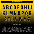 Custom Yellow Black Fade Fashion Personalized Authentic Baseball Jersey UN002-bd0b007b-c